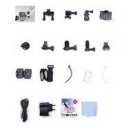 Pacuwi 4K WiFi Sports Action Camera ,30FPS 2.7K Resolution Waterproof, 2 Inch LCD Screen ,173 Degree Wide Angle... N4