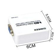 COWEEN VGA to HDMI Adapter Full HD VGA to HDMI Converter With Audio Video Adapter 1080P VGA2HDMI for PC Laptop... N13