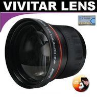 Vivitar Series 1 High Definition 3.5X Telephoto Lens For The Sony HDR-AX2000 AVCHD Camcorder