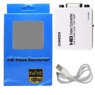 COWEEN VGA to HDMI Adapter Full HD VGA to HDMI Converter With Audio Video Adapter 1080P VGA2HDMI for PC Laptop... N14