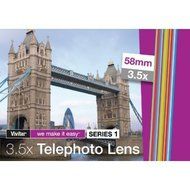 Vivitar Series 1 High Definition 3.5X Telephoto Lens For The Sony HDR-AX2000 AVCHD Camcorder N3