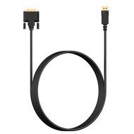 DP to DVI, Rankie 6FT Gold Plated DisplayPort DP to DVI Cable (Black) - R1109 N4