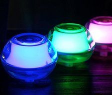 Crystal Mini USB Humidifier LED Light Ultrasonic Diffuser Aromatherapy Air Purifier (Pink) N3