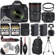 Canon EOS 5D Mark III DSLR 22.3MP + Canon 24-70mm f/2.8L II USM Lens + Canon 50mm 1.8 II Lens + Backup Battery...
