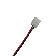 DODOLIGHTNESS 10Pcs Connector Adapter Cable LED PCB Strip 3528 to 3528 Single Color 8mm Free Welding N2