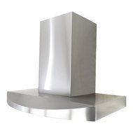 KOBE Range Hoods RA3830SQB-WM-1 Wall Mount 3-Speed, 680 CFM with LED Lights, 30-Inch N9