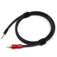 Micca Premium SPDIF Digital Coaxial Audio Cable - 3.5mm (1/8") to RCA, 3ft, Compatible with FiiO X3, X5