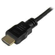 StarTech.com HDMIACMM1 1-Feet High Speed HDMI Cable with Ethernet - HDMI to HDMI Mini- M/M N2
