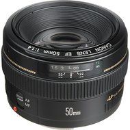 Canon EF 50mm f/1.4 USM Lens For The Canon XT, XTi, T1i, T2i, T3, T3i, T4i, T5, T5i, 10D, 20D, 30D, 40D, 50D,...
