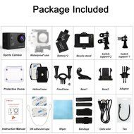 Sports Camera, SOOCOO 4K Action Camera 20MP 2.0 Inch Waterproof Diving Camera with 2 Batteries and 19 Accessories... N5