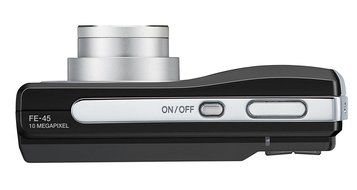 Olympus FE-45 10MP Digital Camera with 3x Optical Zoom and 2.5-inch LCD (Titanium) N5