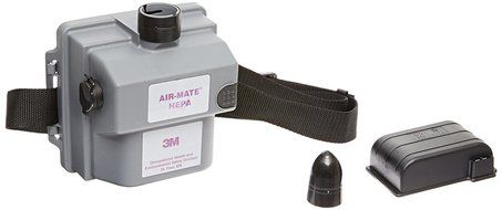 3M Air-Mate Belt-Mounted High Efficiency Powered Air Purifying Respirator(PAPR) Assembly 231-01-30 1/cs, Small...