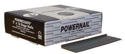 Powernail- Powercleats 16 Gauge Flooring Nails 2inches- 5,000 Nails by Powernail