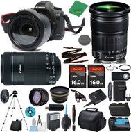 Canon EOS 5D Mark III Camera + 24-105mm STM + 55-250mm STM + 2pcs 16GB Memory + Case + Reader + Tripod + ZeeTech...