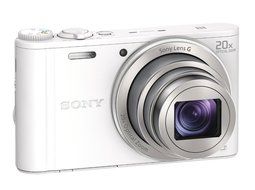 Sony DSCWX350 18 MP Digital Camera (White)