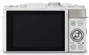 Panasonic Lumix digital SLR camera kit lens Lumix GF6 electric standard zoom lens attached white DMC-GF6X-W N3