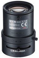 Tamron 12VM1040ASIR 1/2" 10-40mm F1.4 Manual Iris Vari-Focal C-Mount Lens, IR Corrected