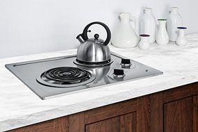 Summit Appliance 21.25'' Electric Cooktop with 2 Burners N3