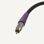 Blue Jeans Cable LC-1 Double-Shielded Low Capacitance Subwoofer Cable, 20 foot, Black