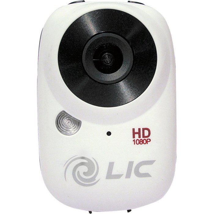 Liquid Image Ego Series 1080P Mountable Mini Extreme Sports Camera - White / 4.06cm x 6.35cm x 3.05cm (H x W x D) N3