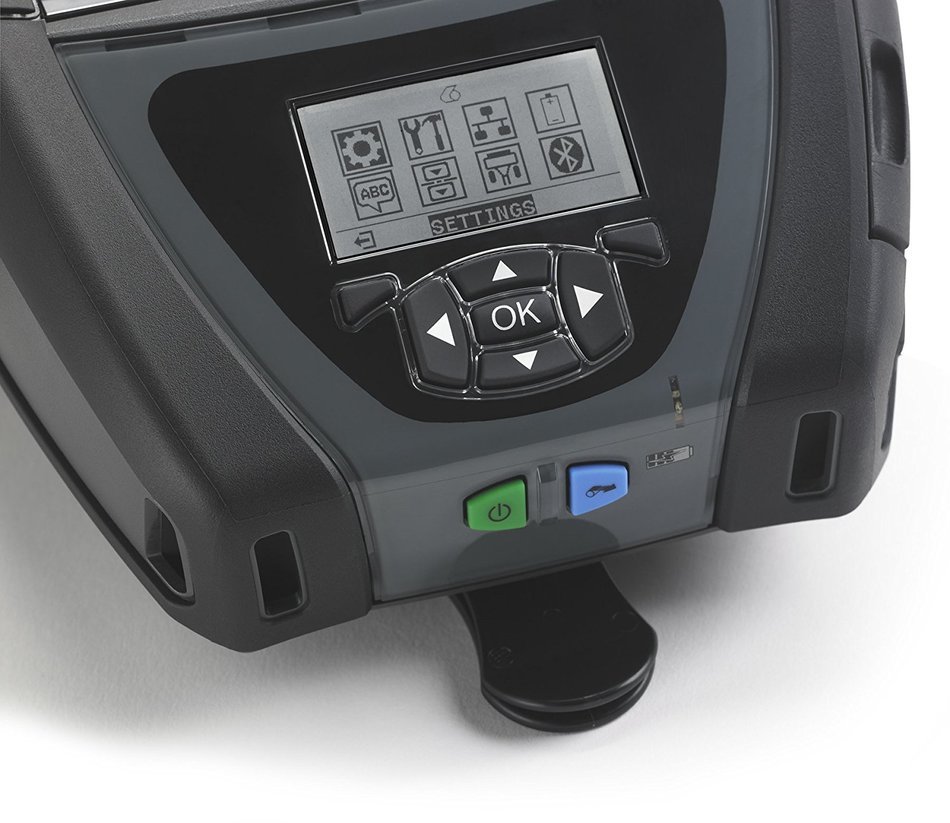 Zebra Technologies QN4-AUNA0M00-00 Mobile Printer, QLn 420 Series, USB, 4" Print Width, 7.35" x 6.5" x 3.25" Size