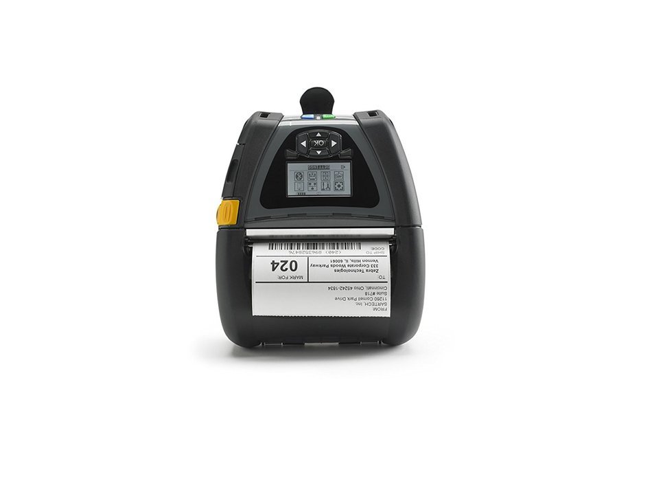 Zebra Technologies QN4-AUNA0M00-00 Mobile Printer, QLn 420 Series, USB, 4" Print Width, 7.35" x 6.5" x 3.25" Size N2