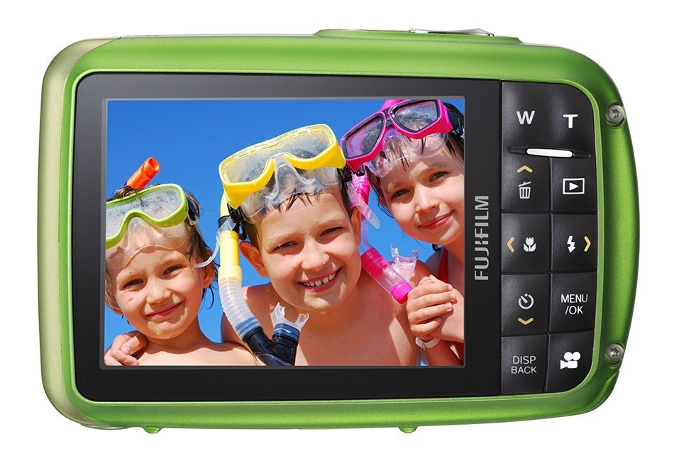 Fujifilm FinePix Z33WP 10 MP Waterproof Digital Camera with 3x Optical Zoom (Black) N23