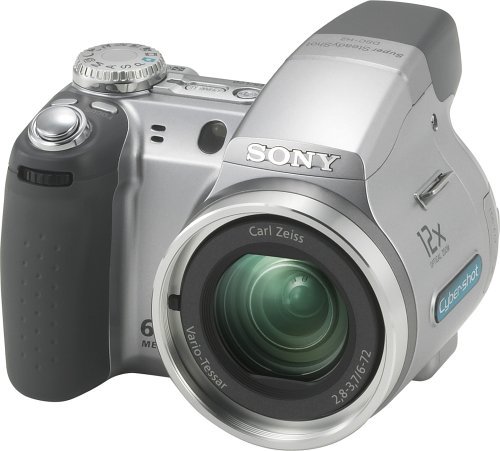 Sony Cybershot DSC-H2 6MP Digital Camera with 12x Optical Image Stabilization Zoom (OLD MODEL) N10