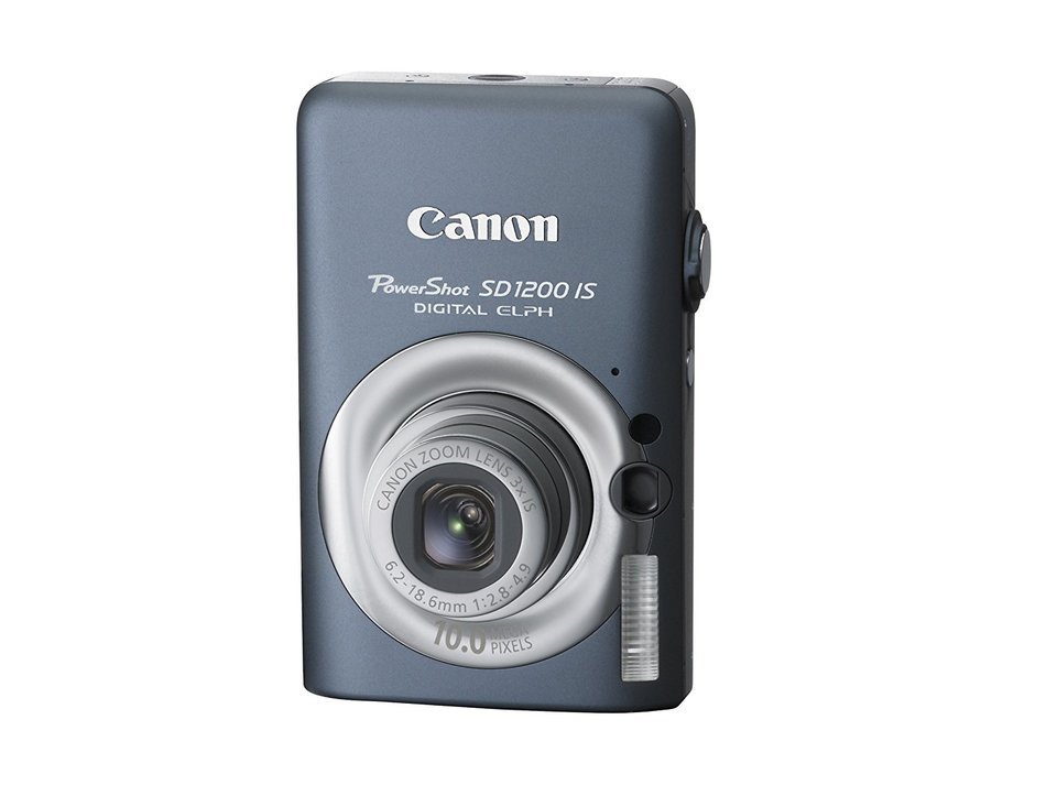 Canon PowerShot SD1200IS 10 MP Digital Camera with 3x Optical Image Stabilized Zoom and 2.5-inch LCD (Green) N7