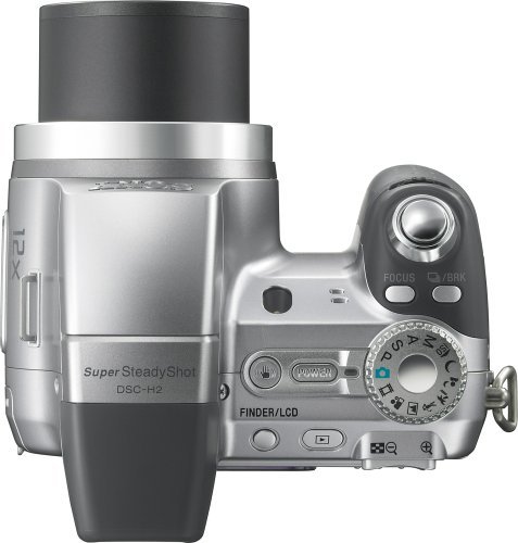 Sony Cybershot DSC-H2 6MP Digital Camera with 12x Optical Image Stabilization Zoom (OLD MODEL) N13