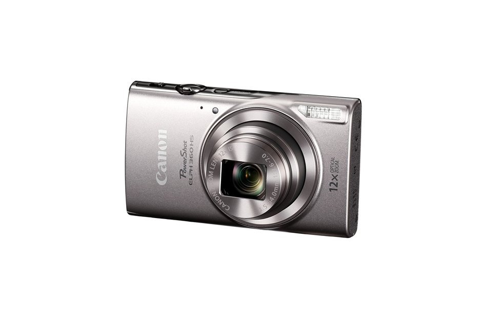 Canon PowerShot ELPH 360 HS (Purple) with 12x Optical Zoom and Built-In Wi-Fi N9