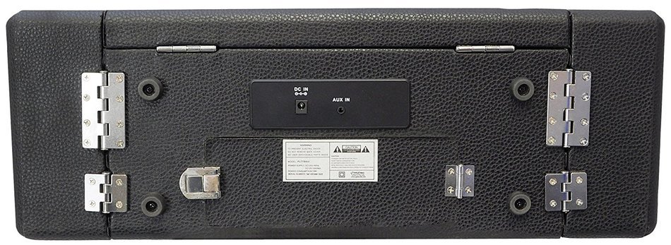 Pyle-Home PLTTB8UI Classical Vinyl Turntable Player with PC Record, iPod Player, AUX Input and Dual Fold-Out Speaker... N4