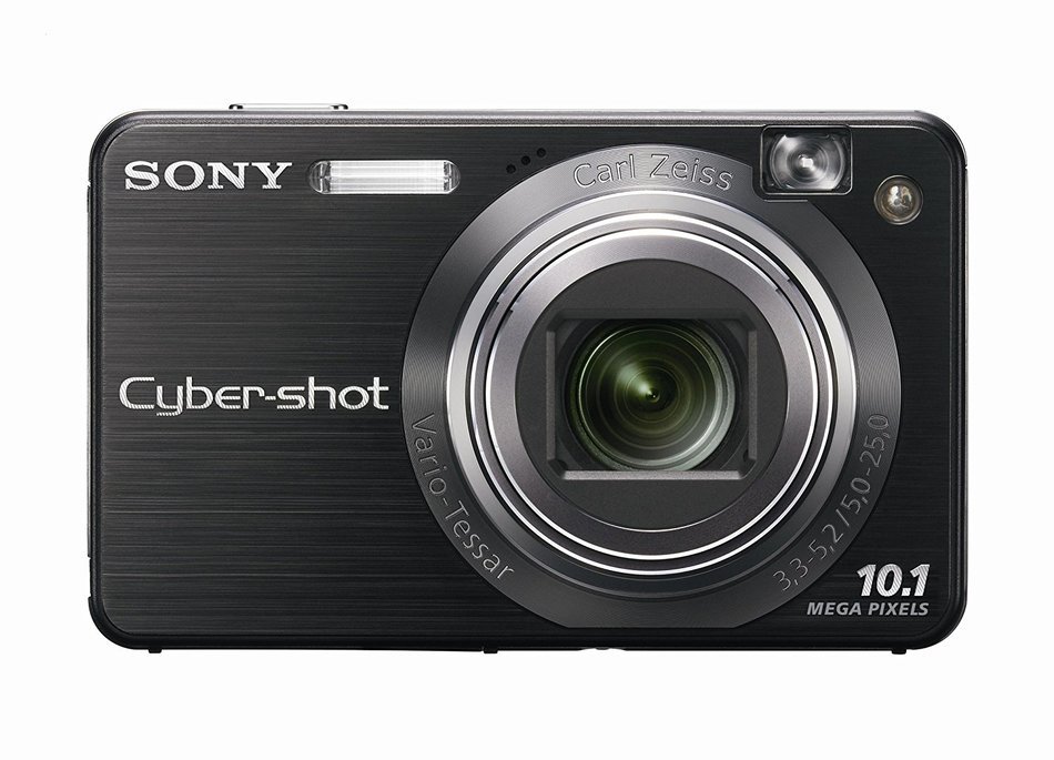 Sony Cybershot DSCW170/B 10.1MP Digital Camera with 5x Optical Zoom with Super Steady Shot (Black) N4