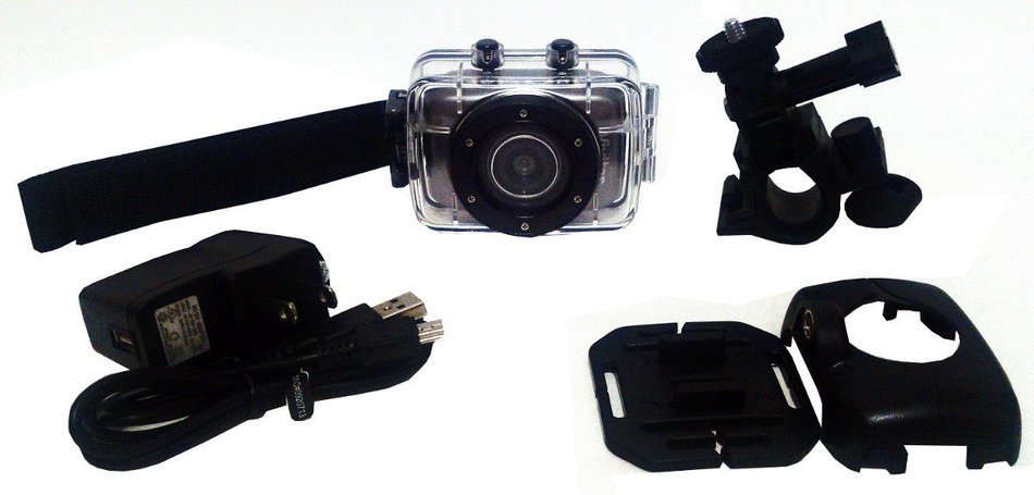 Vivitar DVR785HD-GRY-INT Mini Sport Digital Video Camera with 2-Inch LCD Touchscreen, Gray N2