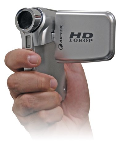 Aiptek A-HD+ 1080P High Definition Camcorder (Silver) (Discontinued by Manufacturer) N3