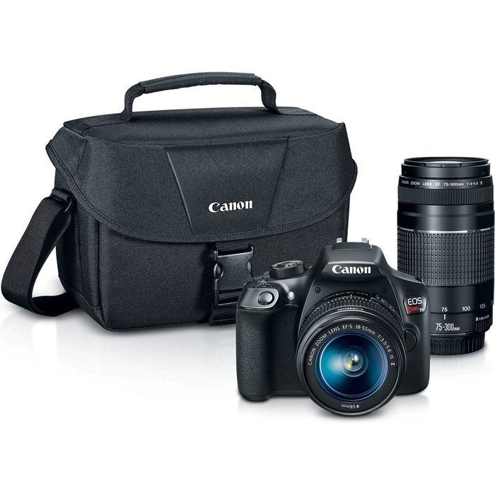 Canon EOS Rebel T6 Digital SLR Camera Kit with EF-S 18-55mm f/3.5-5.6 IS II Lens with Corel PaintShop Pro X8 Ultimate N5