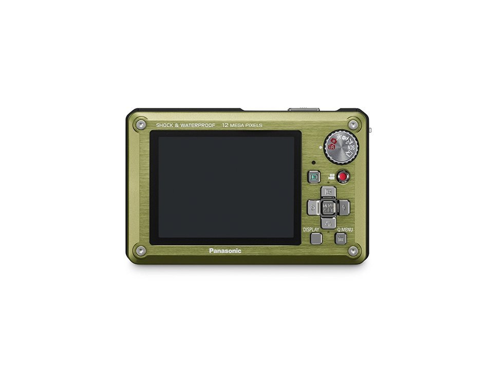 Panasonic Lumix DMC-TS1 12MP Digital Camera with 4.6x Wide Angle MEGA Optical Image Stabilized Zoom and 2.7 inch... N4