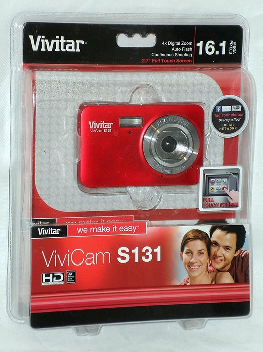 Vivitar Vivicam S131 16.1 Mega Pixels Digital Camera