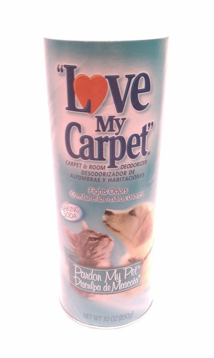Love My Carpet, Carpet and Room Deodorizer Powder Fights Odors, Pardon My Pet 30 Oz. Pack of 2