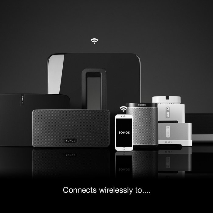Sonos SUB Wireless Subwoofer (Black) N3