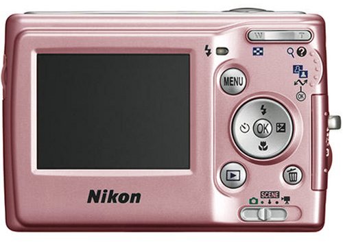Nikon Coolpix L10 5.0MP 3x Zoom Digital Camera (Pink)