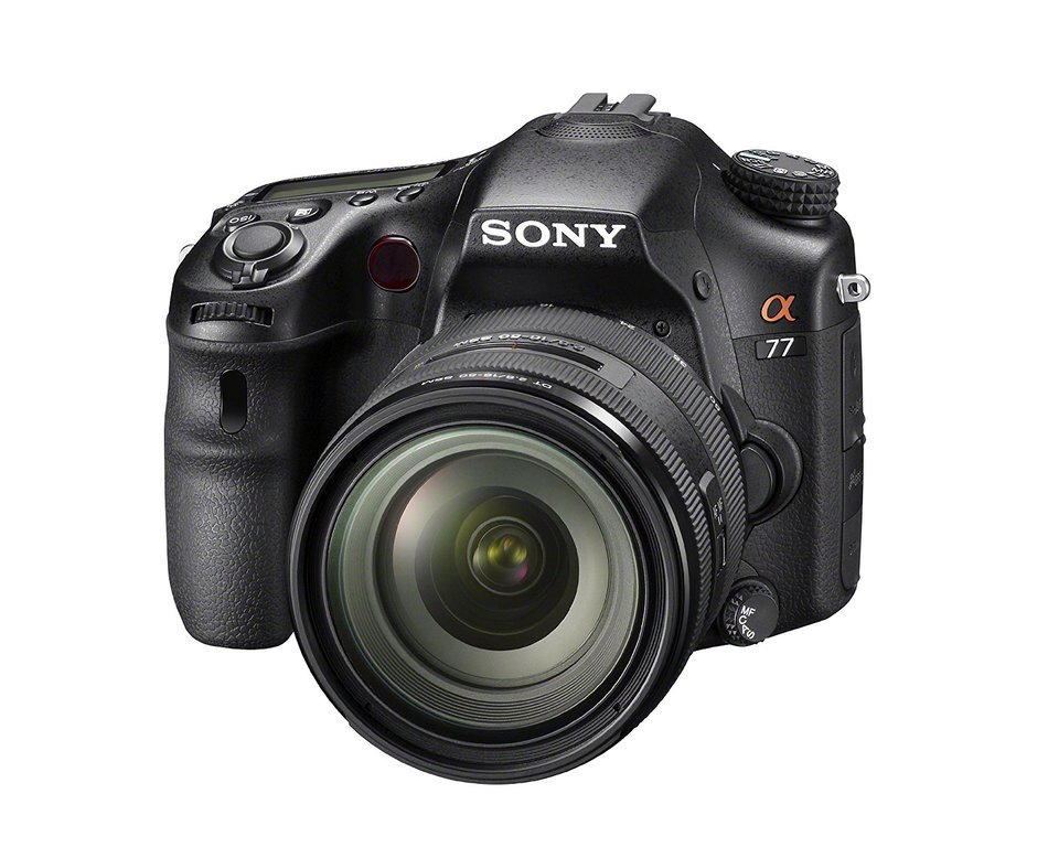 Sony Alpha SLT-A77 Translucent Mirror Digital SLR Camera with 18-135mm Lens N11