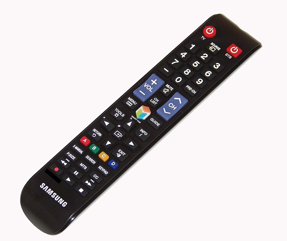 OEM Samsung Remote Control: UN50H6203, UN50H6203AF, UN50H6203AFXZA, UN55H6203, UN55H6203AF, UN55H6203AFXZA