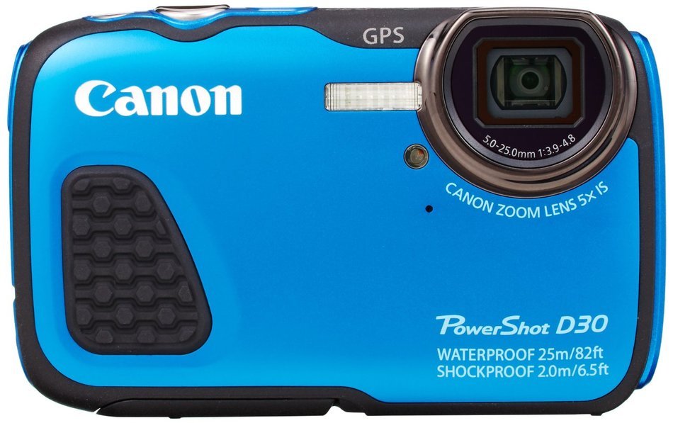 Canon PowerShot D30 Waterproof Digital Camera - International Version (No Warranty)