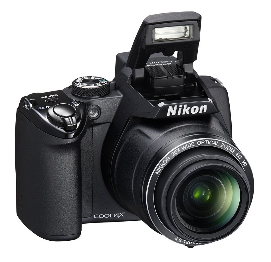 Nikon Coolpix P100 10 MP Digital Camera with 26x Optical Vibration Reduction (VR) Zoom and 3-Inch LCD (Black)... N8