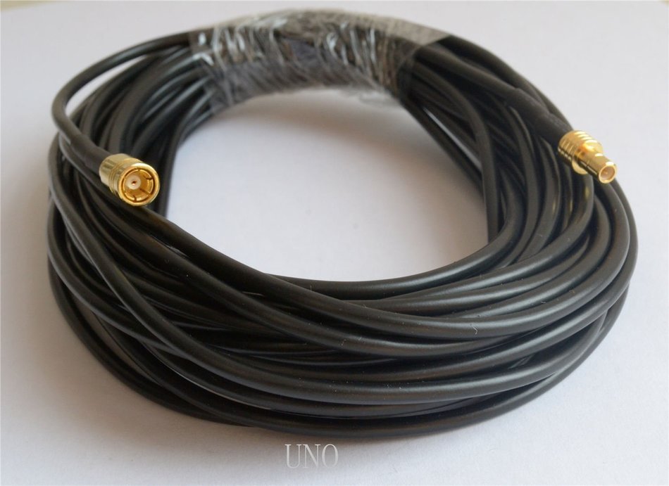 Universal 20' Antenna Extension cable 20ft 6M SMB for SIRIUS XM Radio Garmin GPS Receivers
