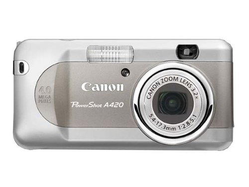 Canon PowerShot A420 Point & Shoot Digital Camera With 4X MP & 3.2x Optical Zoom