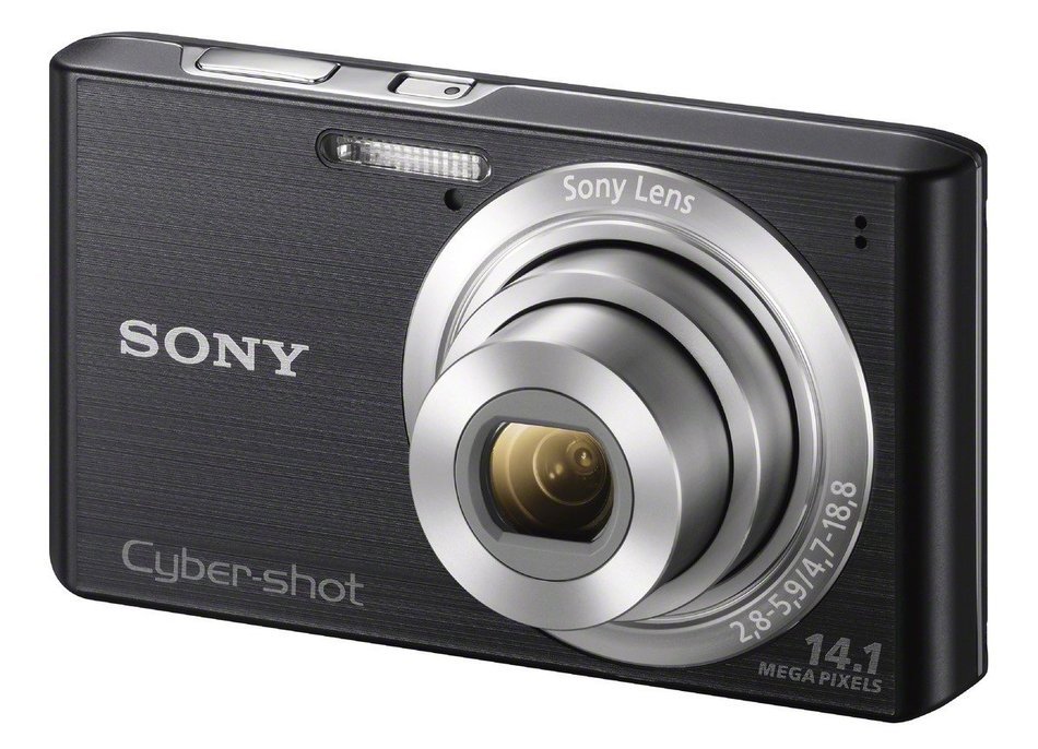 Sony Cyber-shot DSC-W610 14.1 MP Digital Camera with 4x Optical Zoom and 2.7-Inch LCD (Black) (2012 Model) N12