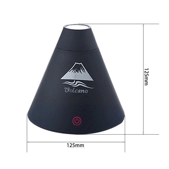 Hanperal Volcano Humidifier Desktop USB Air Diffuser Purifier Atomizer LED Night Light N4