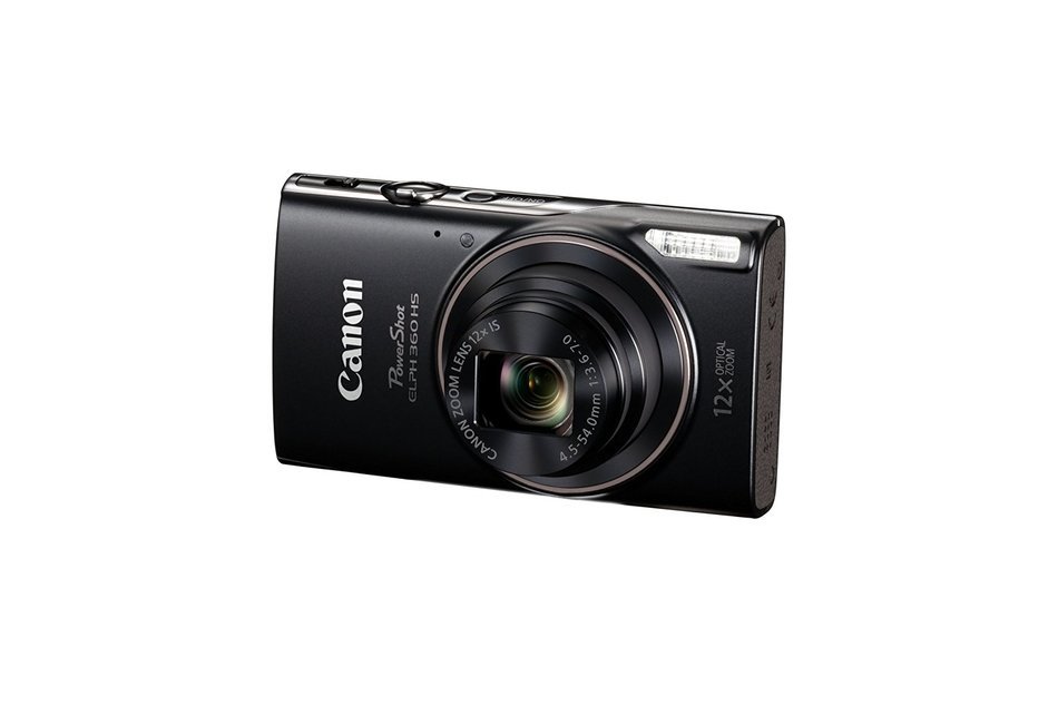 Canon PowerShot ELPH 360 HS (Purple) with 12x Optical Zoom and Built-In Wi-Fi N16